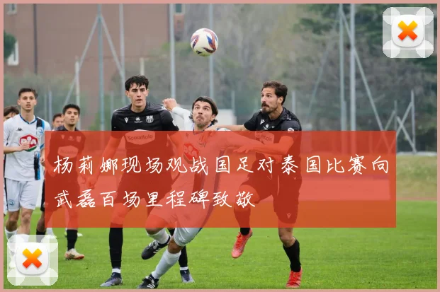 杨莉娜现场观战国足对泰国比赛向武磊百场里程碑致敬