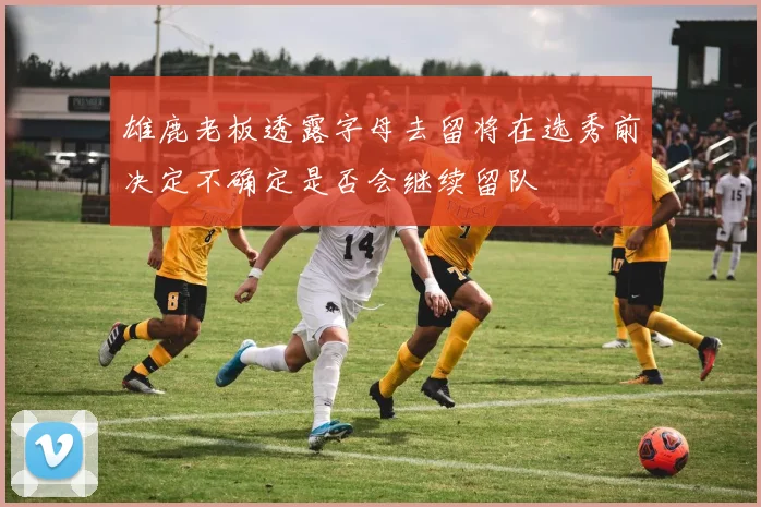 雄鹿老板透露字母去留将在选秀前决定不确定是否会继续留队